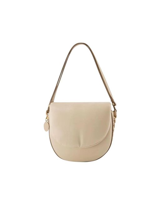 Stella McCartney Natural Shoulder Bags