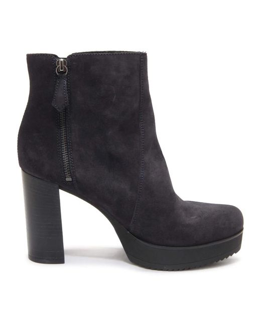 Unisa Black Heeled Boots