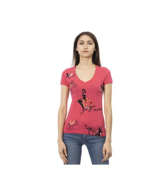 Trussardi Red T-Shirts