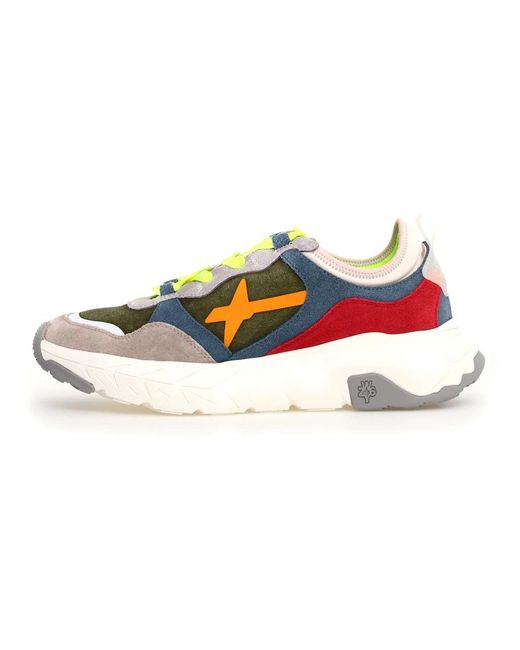 W6yz Blue Sneakers for men