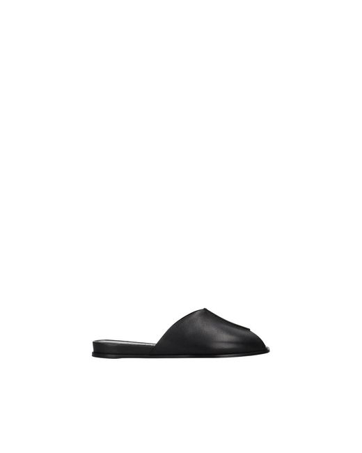 Premiata Black Sabot Mule