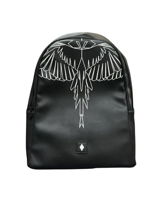 Marcelo Burlon Black Backpacks