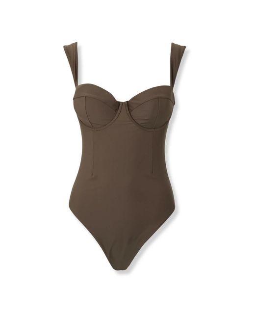 Jonathan Simkhai Kyle One Piece in het Brown