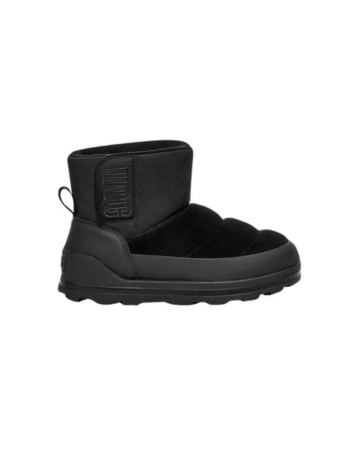 Ugg Black ® Classic Klamath Mini Suede/waterproof Classic Boots