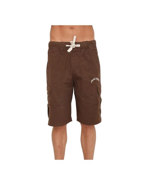 Palm Angels Brown Bermudas for men