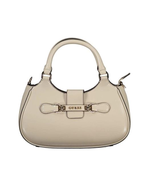 Guess Natural Graue polyethylen-handtasche