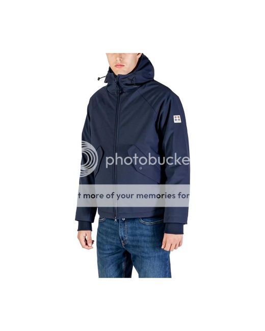 Aquascutum Blue Winter Jackets for men