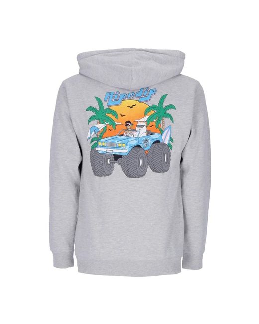 RIPNDIP Gray Hoodies for men