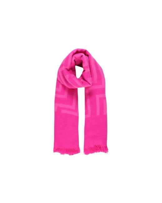 ONLY Accessoires ,Roze ,Onlsadie Graphic Cc Scarf in het Pink