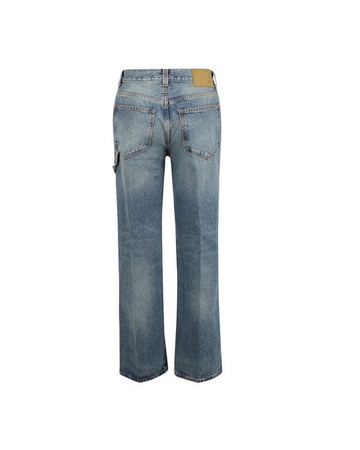 Haikure Blue Straight Fit Jeans
