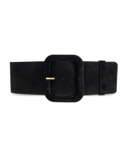 AMI Leren Riem in het Black