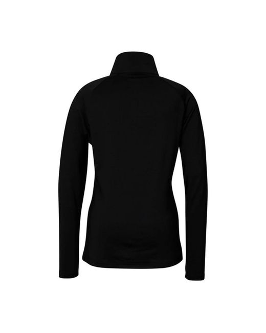 Phenix Retro Future Half Zip Tee in het Black