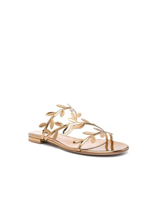 Gianvito Rossi Natural Sliders
