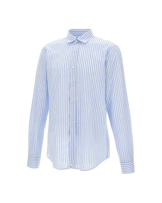 Peuterey Blue Casual Shirts for men