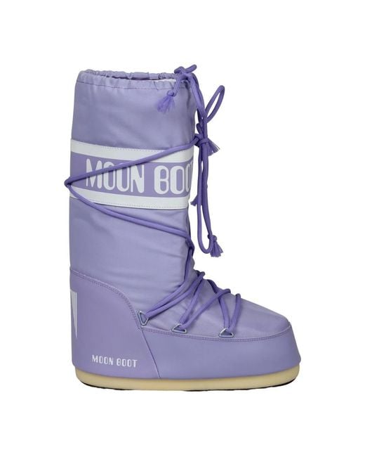 Moon Boot Purple Winter Boots