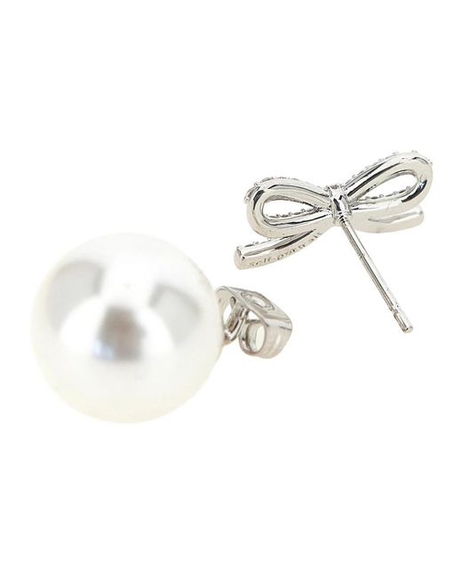 Self-Portrait Metallic Earrings