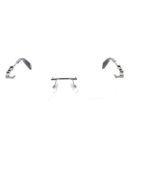 Glasses Chopard de color Metallic