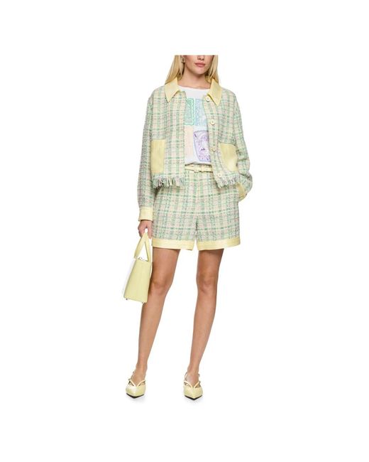 Marc Cain Green Tweed Jackets