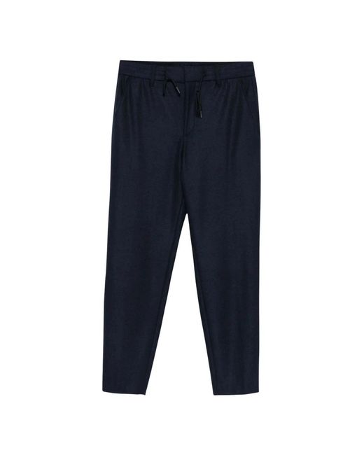 Boss Blue Slim-Fit Trousers for men
