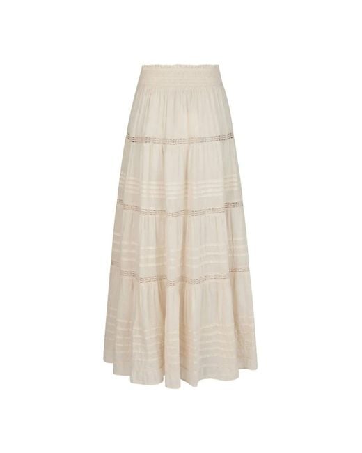 Maxi Skirts Neo Noir de color Natural