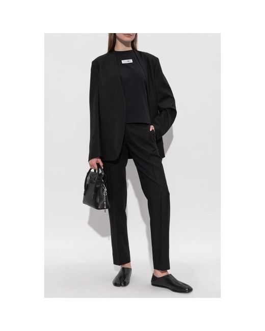 MM6 by Maison Margiela Black T-Shirts
