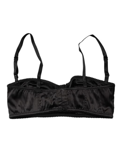 Dolce & Gabbana Black Bras