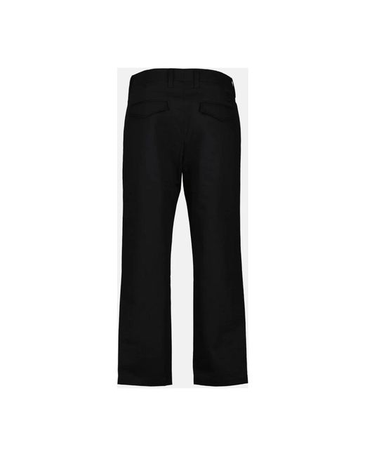 Trousers > wide trousers Moncler pour homme en coloris Black