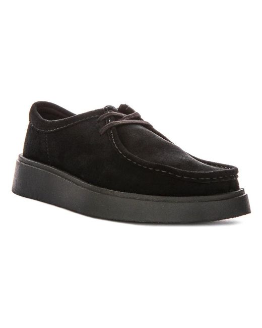 Clarks Black Laced Shoes for men