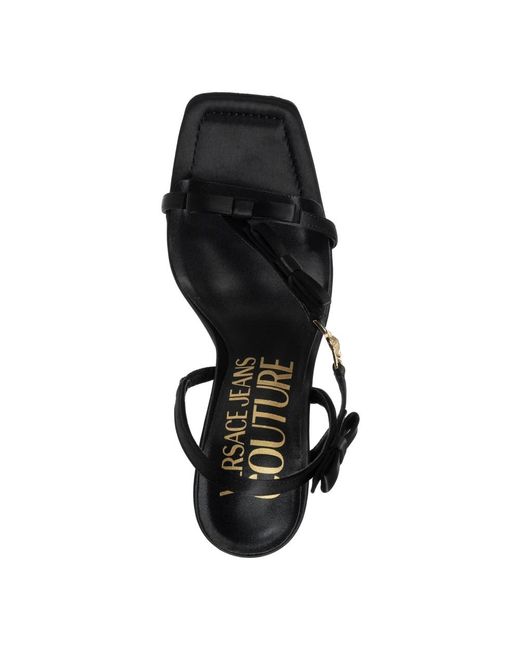 Versace Black Kirsten sandalen mit absatz