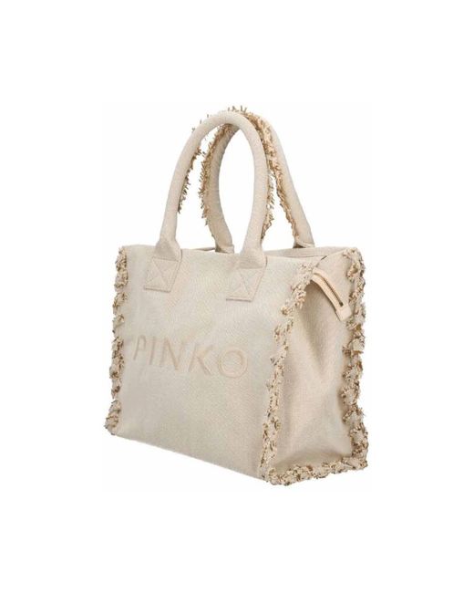 Bags > tote bags Pinko en coloris Natural