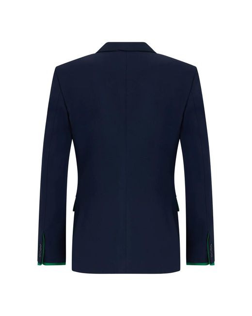 Moschino Elegante Blazer Met Contrasterende Details in het Blue voor heren