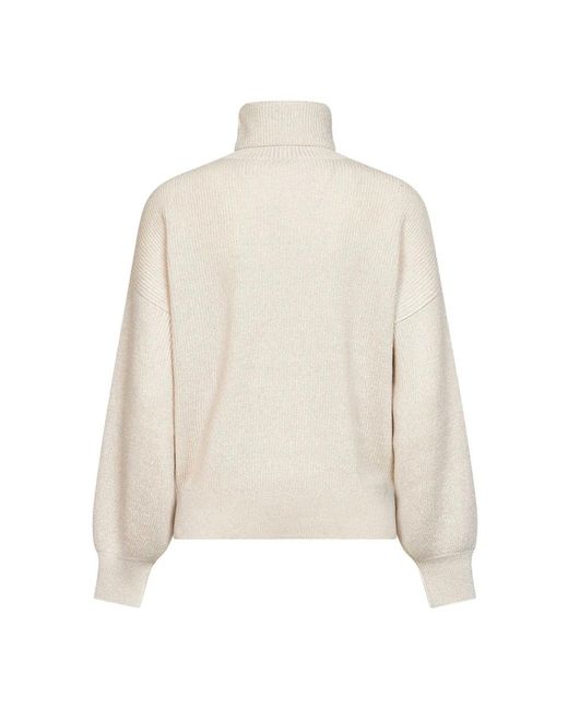 Brunello Cucinelli White Turtlenecks