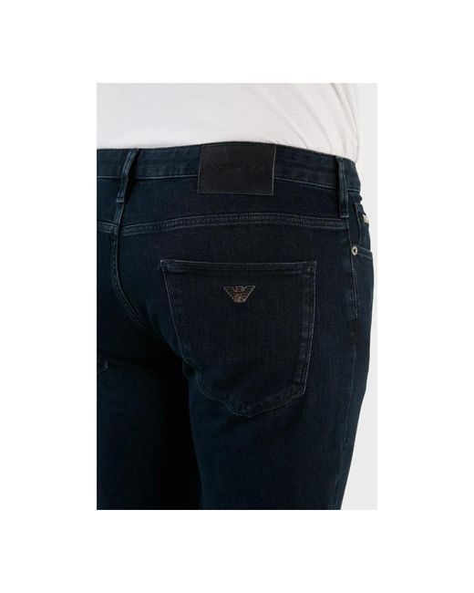 Jeans > slim-fit jeans Emporio Armani pour homme en coloris Blue