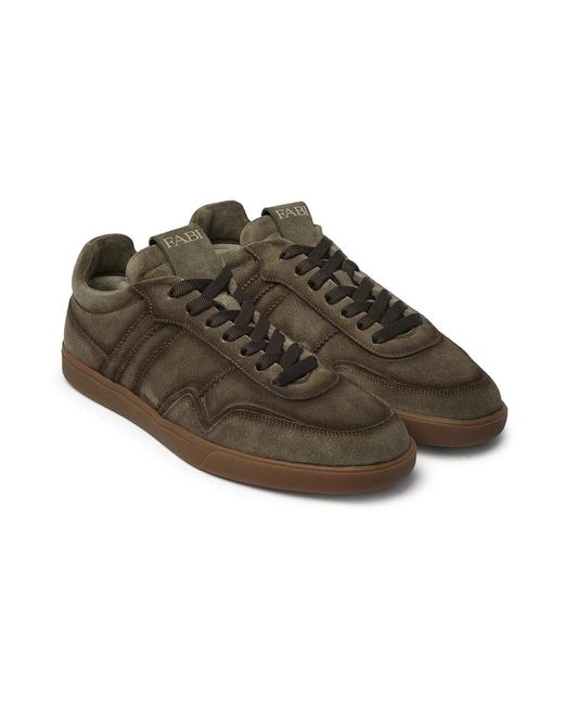 Fabi Brown Sneakers for men