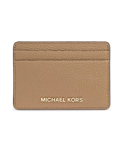 Michael Kors Natural Kartenetui jet set
