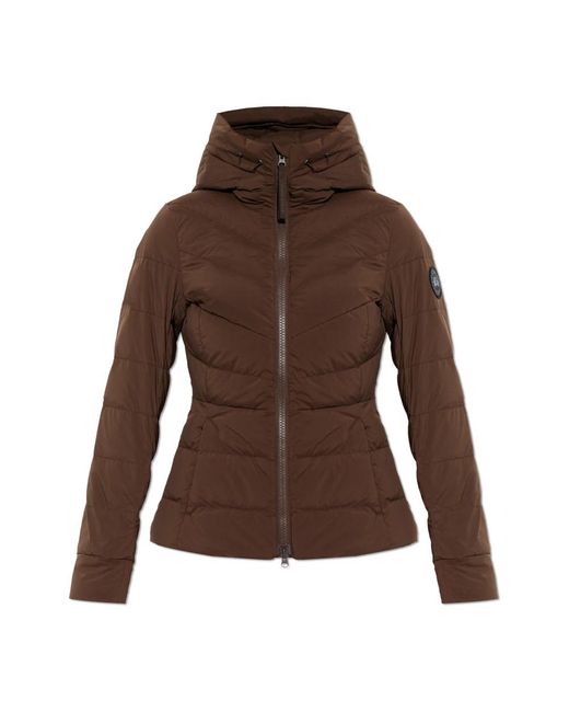 Canada Goose Jassen ,Bruin ,Leer Clair Down Jacket in het Brown