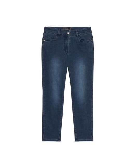 Cropped Jeans di Elena Miro in Blue