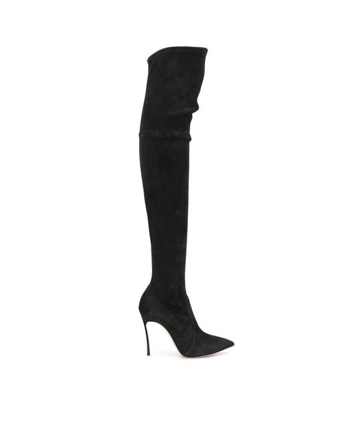 Over-Knee Boots Casadei de color Black