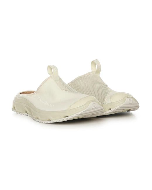 Salomon White Mules