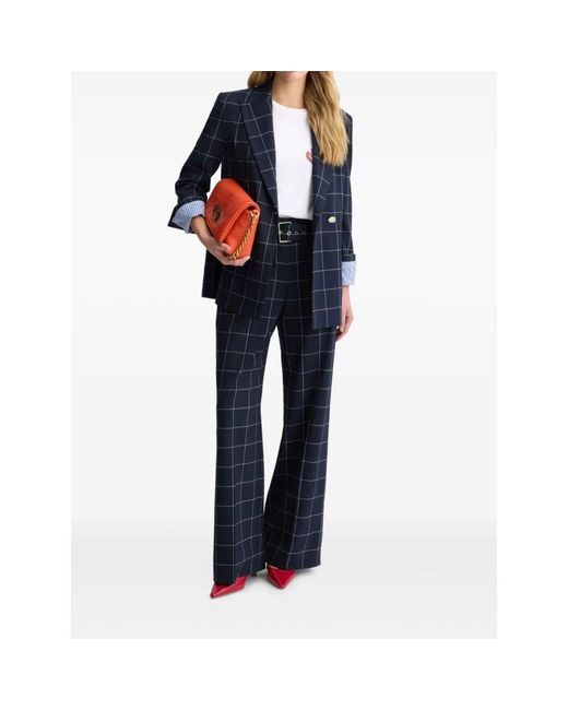 Liu Jo Blue Dunkelblauer Doppelreihiger Blazer