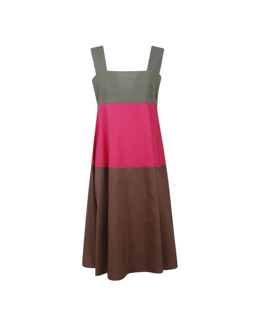 Marni Brown Midi Dresses