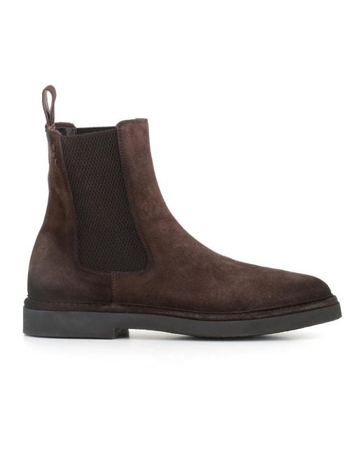 Alexander Hotto Brown Chelsea Boots