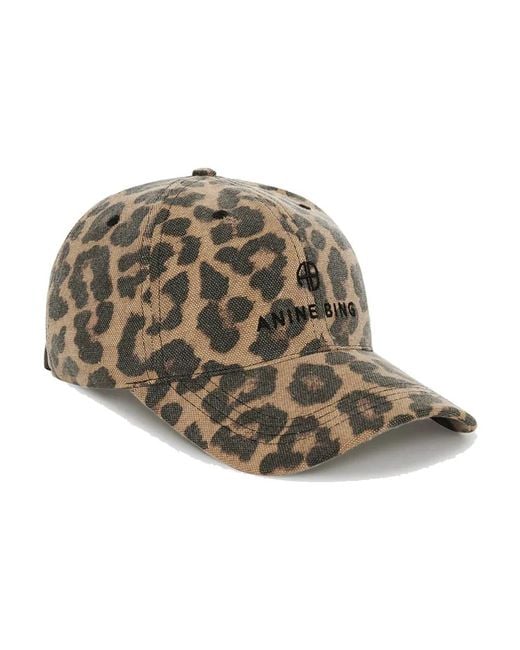 Anine Bing Brown Caps