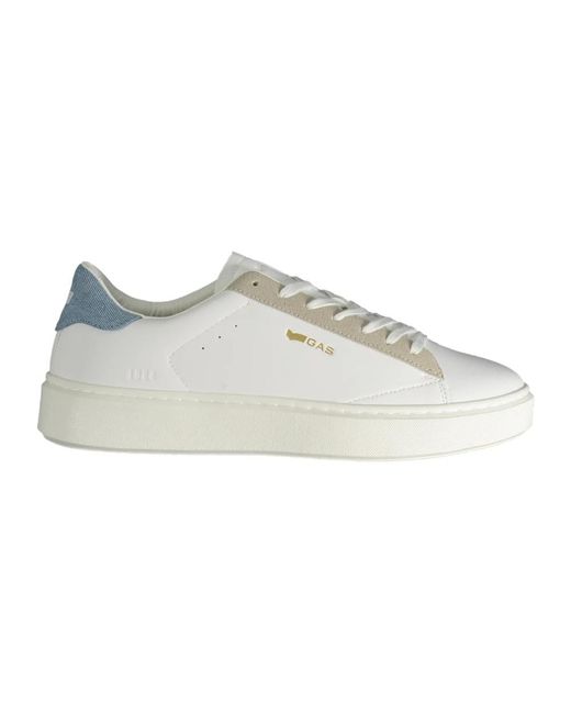 Gas White Sneakers for men