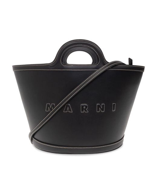 Marni Black Shopping Bags