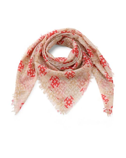 Hemisphere Pink Winter Scarves