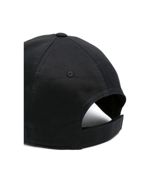 Marni Accessoires ,Zwart ,Katoen Gabardine Baseball Cap in het Black voor heren