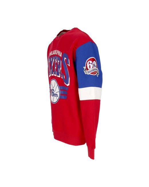 Mitchell & Ness Red Sweatshirts for men