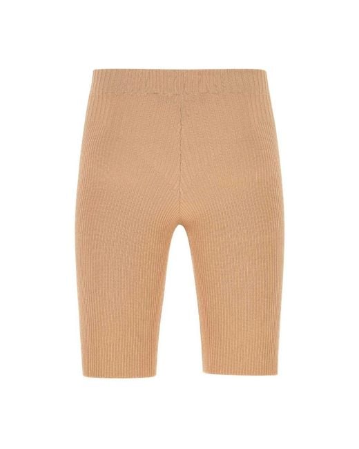 ANDREA ADAMO Natural Casual Shorts
