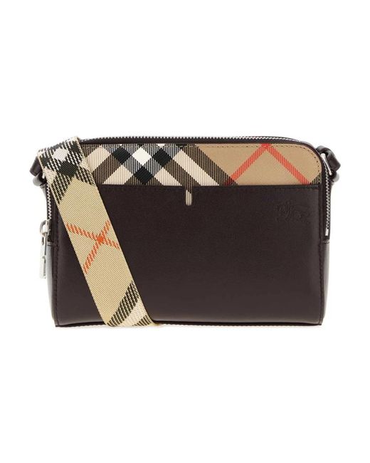 Burberry Black Cross Body Bags for men
